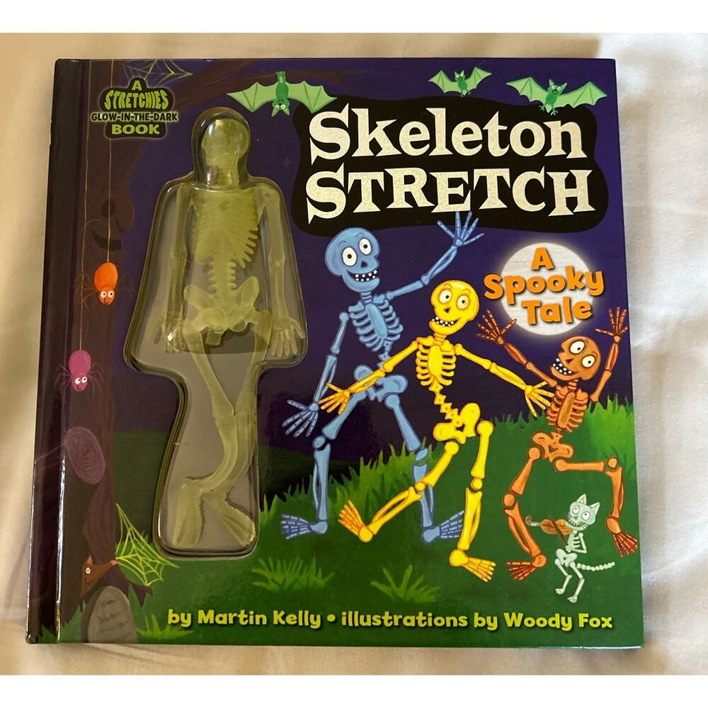 Skeleton Stretch a spooky tail